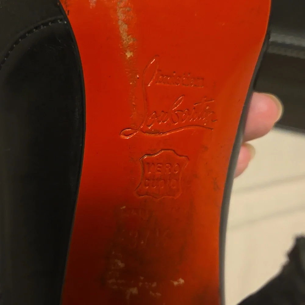 HP! Christian Louboutin D'Orsay Booties- Comes With Dust Bag - Picture 10 of 17